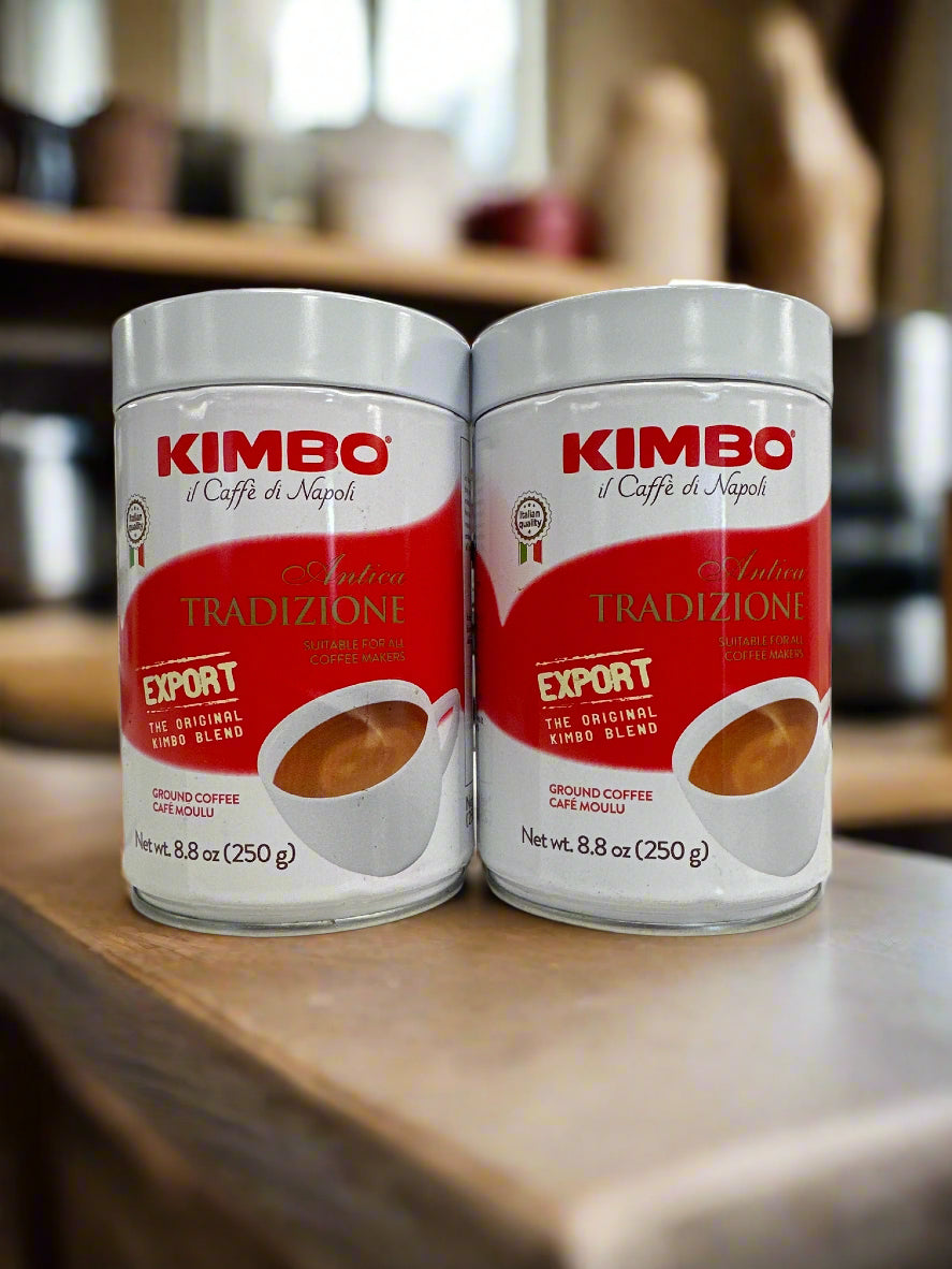 Kimbo Coffee Grounds “Tradizione” 8.8oz 2pk