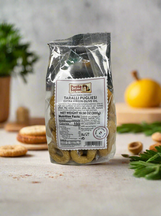 Puglia Sapori Extra Virgin Olive Oil Taralli 10.5oz
