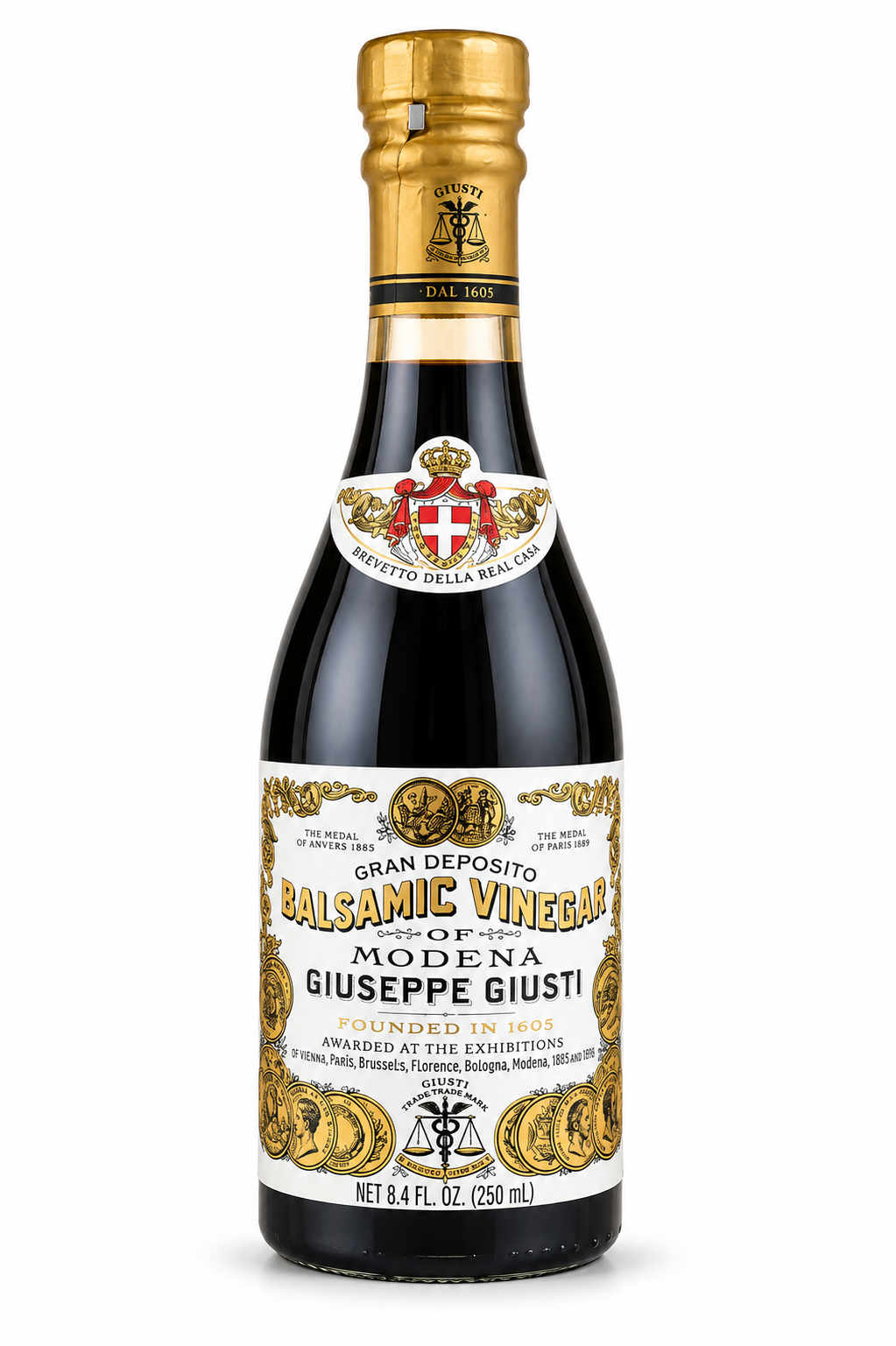 Giuseppe Giusti Gran Deposito Balsamic Vinegar of Modena IGP – 250mL