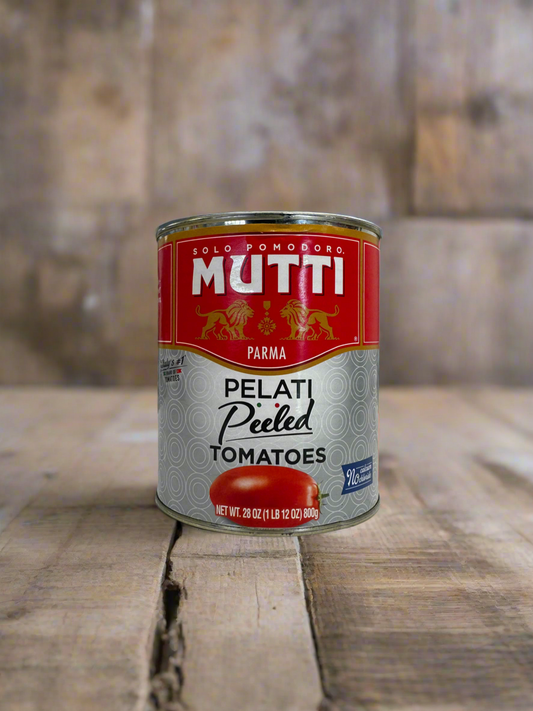 Mutti Whole Peeled Tomato 28oz