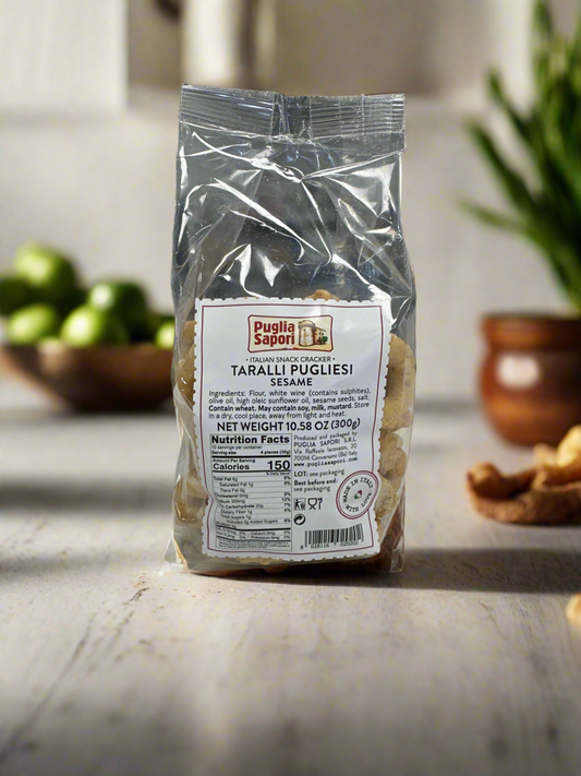 Puglia Sapori Sesame Taralli 10.5oz