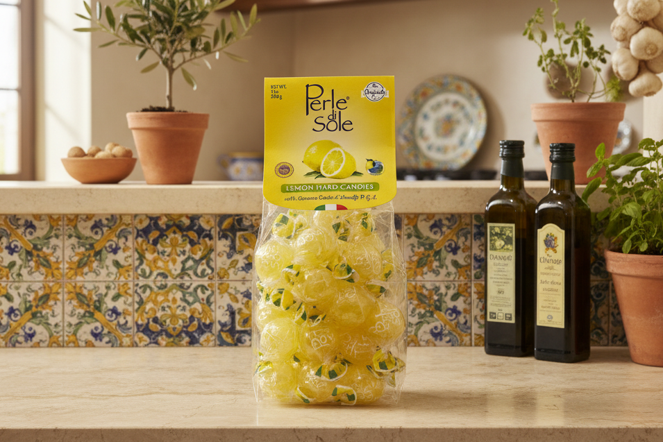 Perle Di Sole Lemon Hard Candy