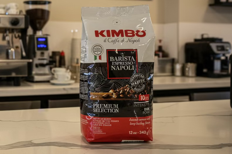 Kimbo “Barista” Espresso Napoli Coffee Beans 12oz