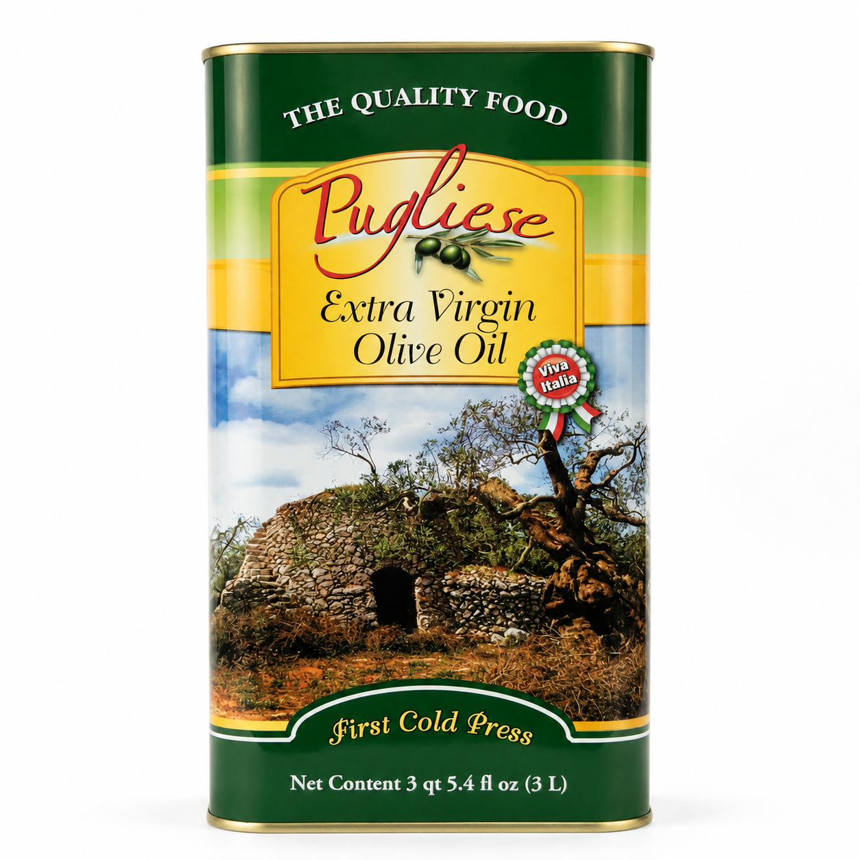 Pugliese Extra Virgin Olive Oil 3L