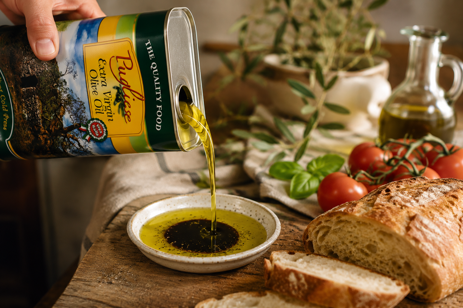 Pugliese Extra Virgin Olive Oil 3L