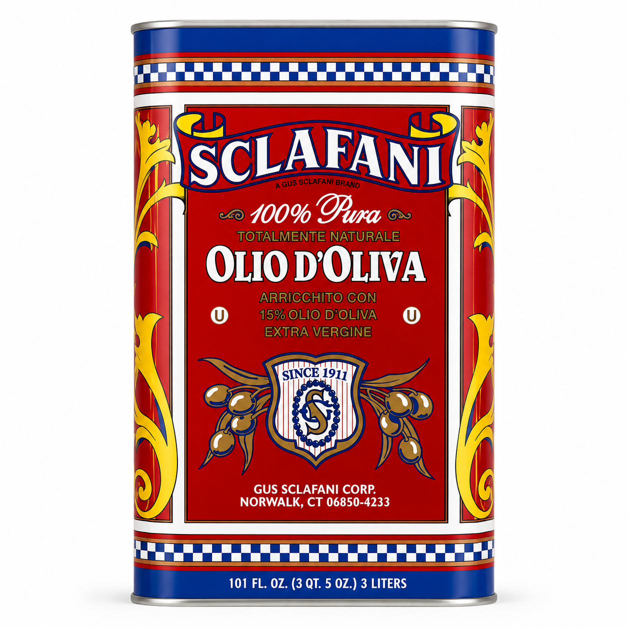 Sclafani Pure Olive Oil 3L