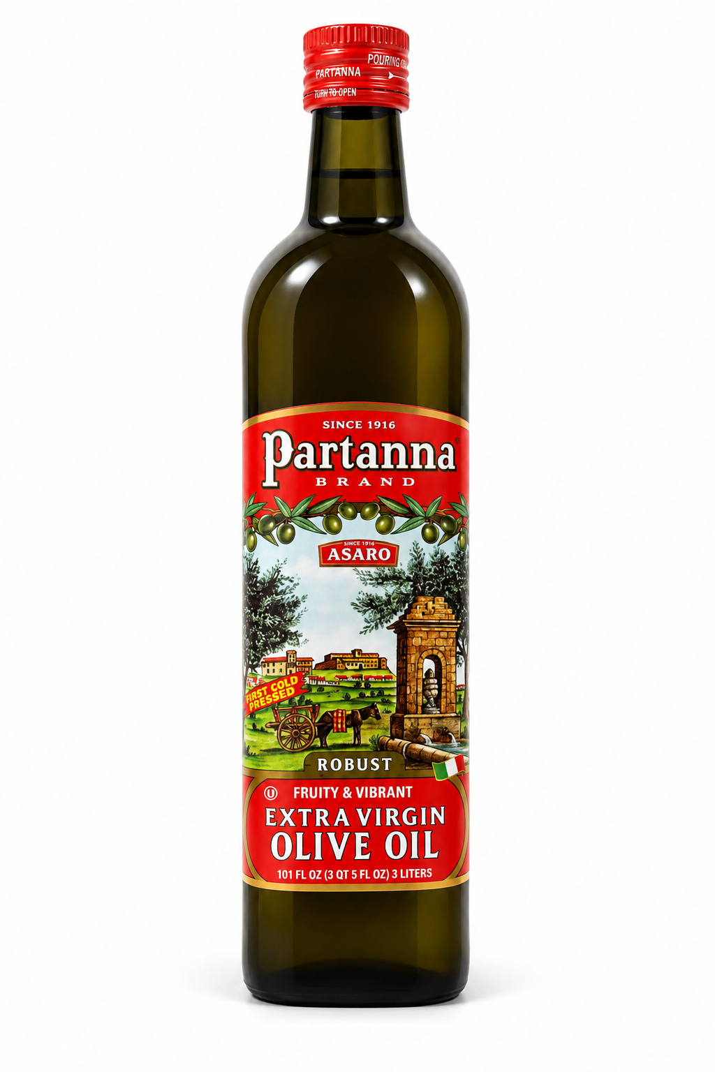 Partanna Extra Virgin Olive Oil “Robust” 750mL