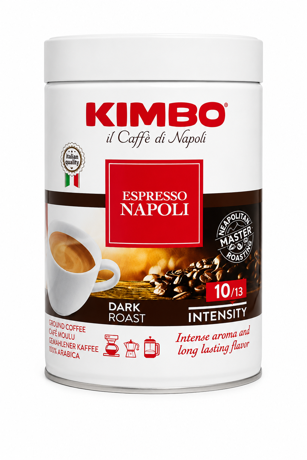 Kimbo Coffee Grounds “Espresso Napoli” 8.8oz