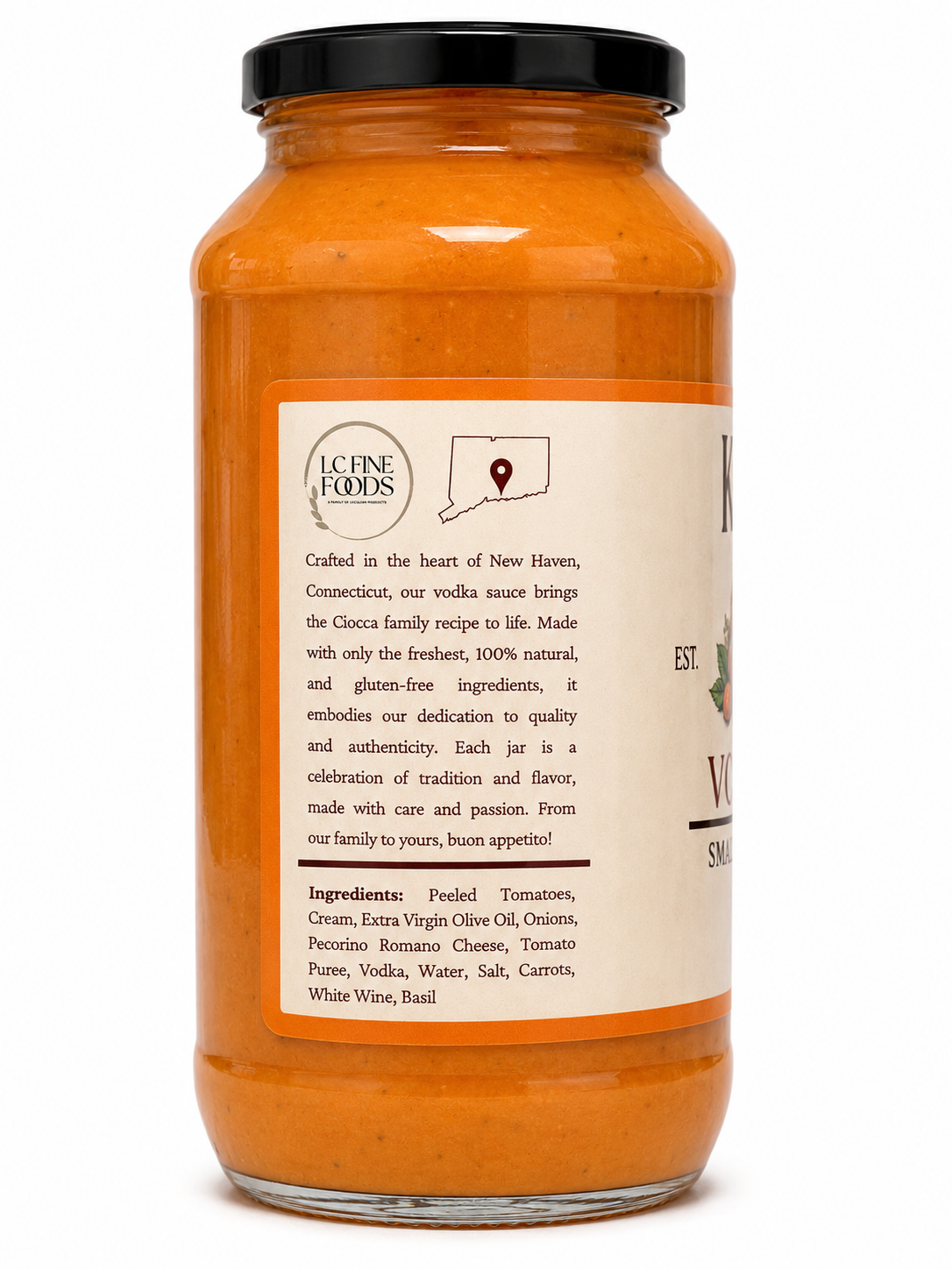 Kristina Brand Vodka Sauce 24oz