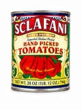 Sclafani Premium Hand Picked Italian Peeled Tomatoes – 28 oz