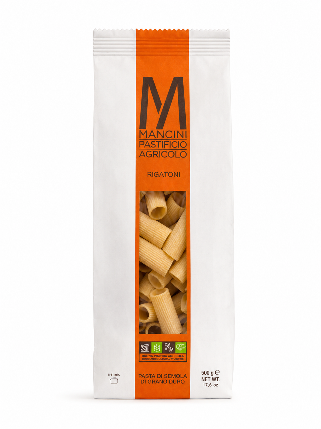 Mancini Pastificio Agricolo Rigatoni – 500g