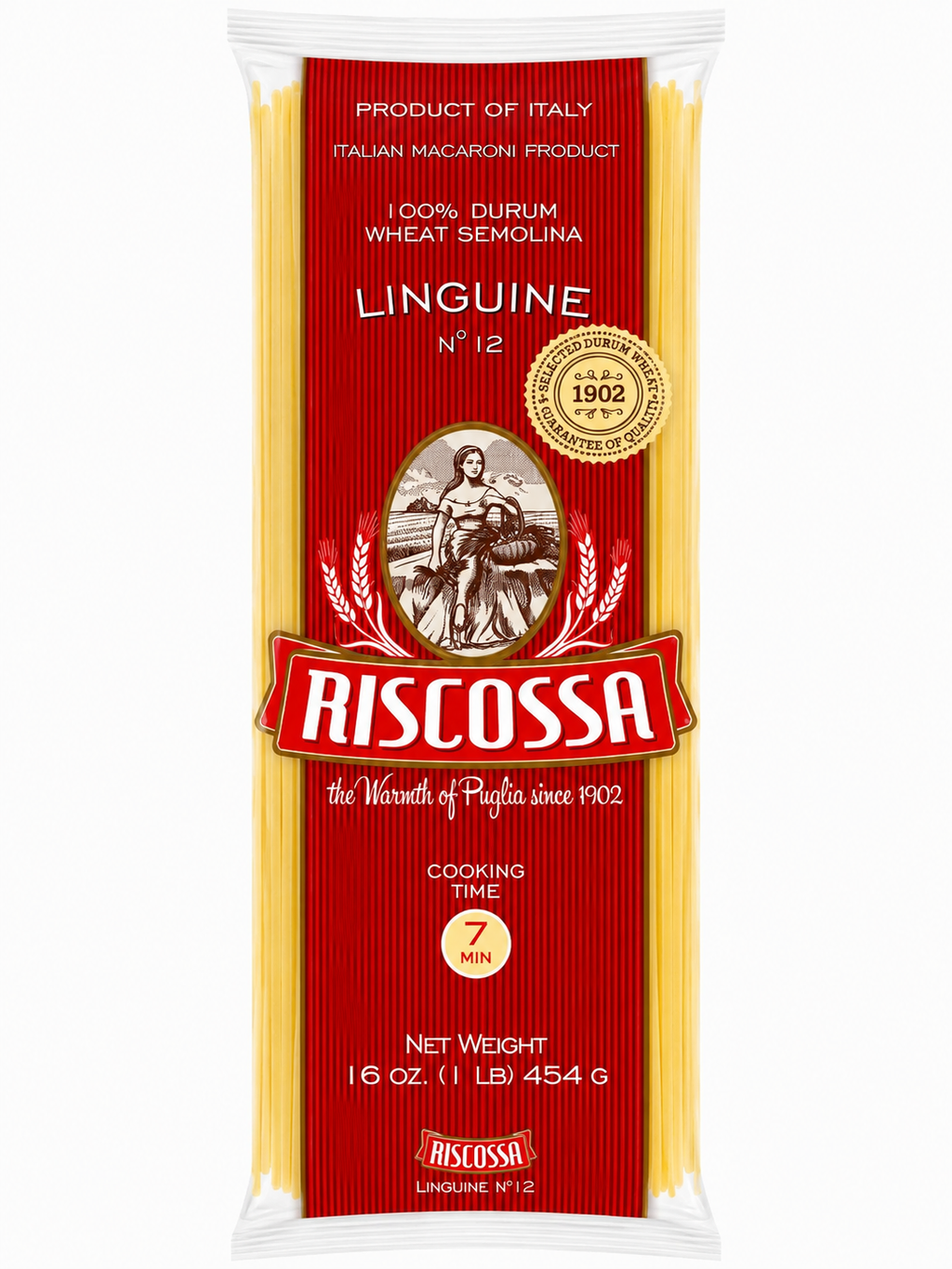 Riscossa Linguine N°12 – Italian Pasta, 1 lb