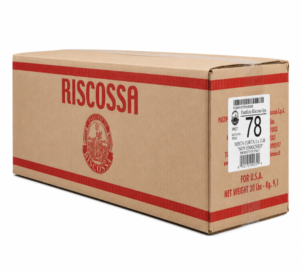 Riscossa Pasta Mista – 20 x 1 lb Case