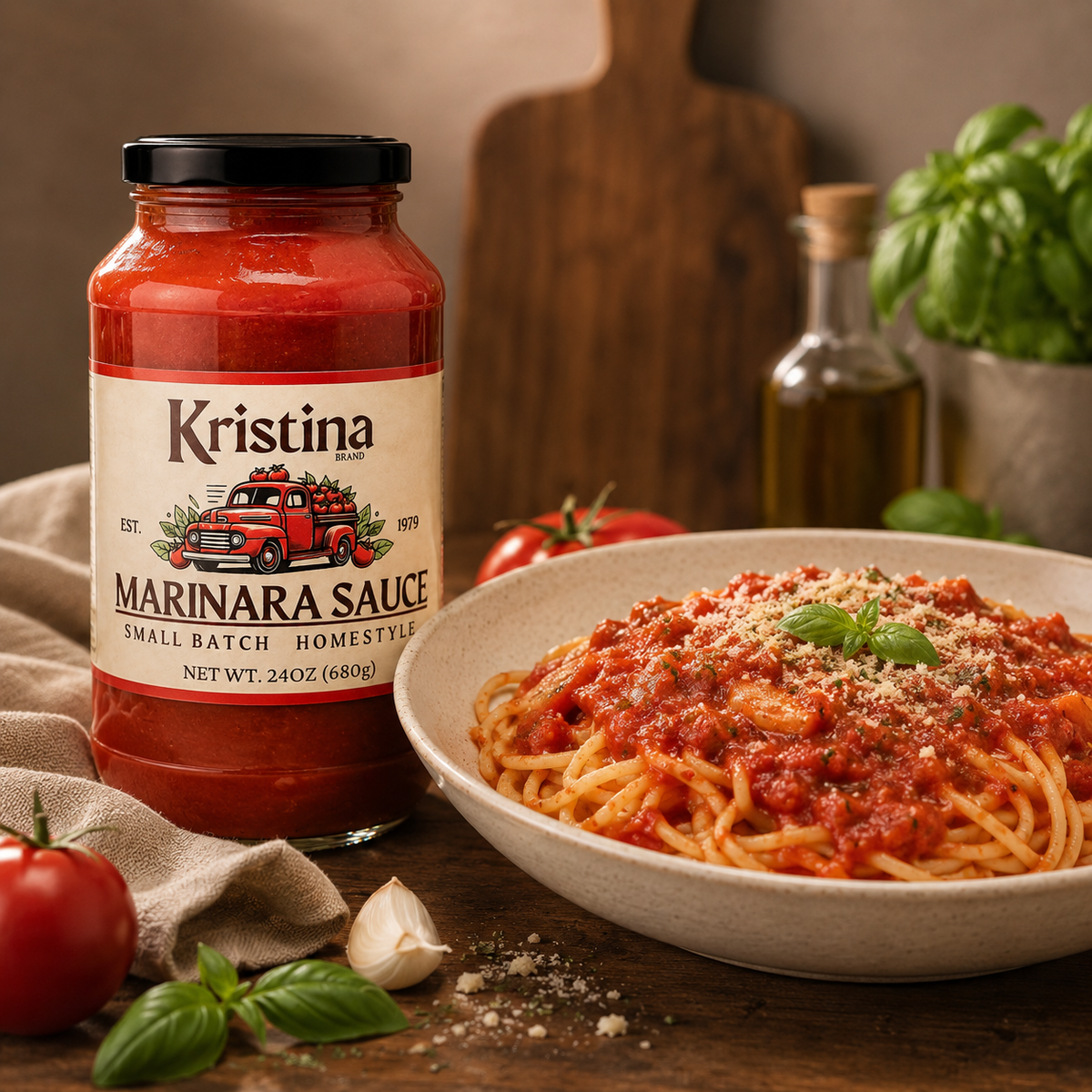 Kristina Marinara Sauce & Pasta Bundle